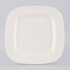 Square plate 7.5" White