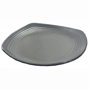 Plate 9.5" 24xH2.8cm Black. Matte