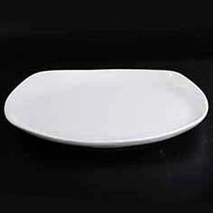 Square coupe plate 9". Fine