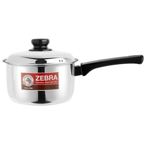Sauce pan with lid 14xH13cm 1.1L. Carry