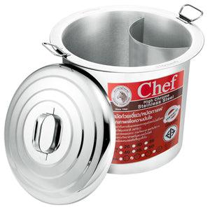 Noodle pot 36xH36cm 36L 2-Sec Curve. Chef